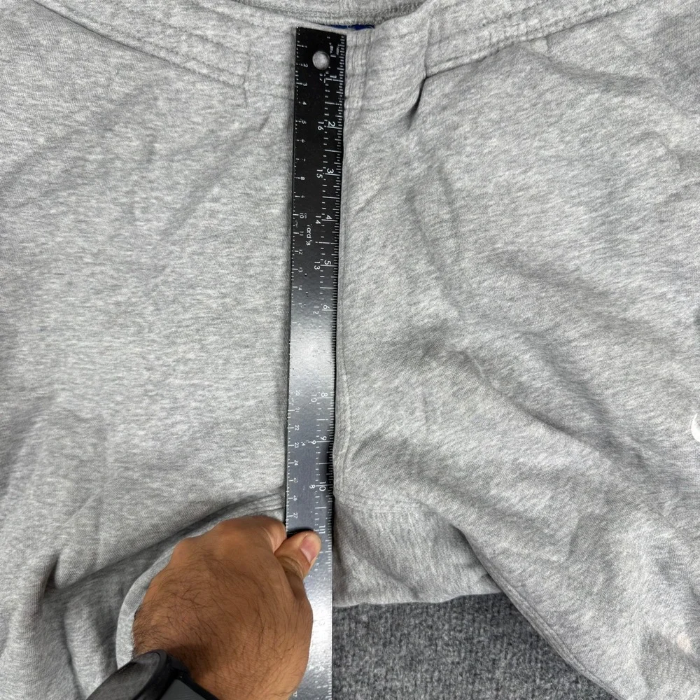 Nike Joggers Mens Size XL Gray Fleece Elastic Waist Cuffed Athletic Sweatpants